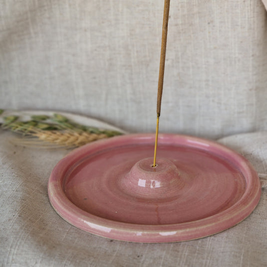 Candy Floss Pink Incense Stick Holder