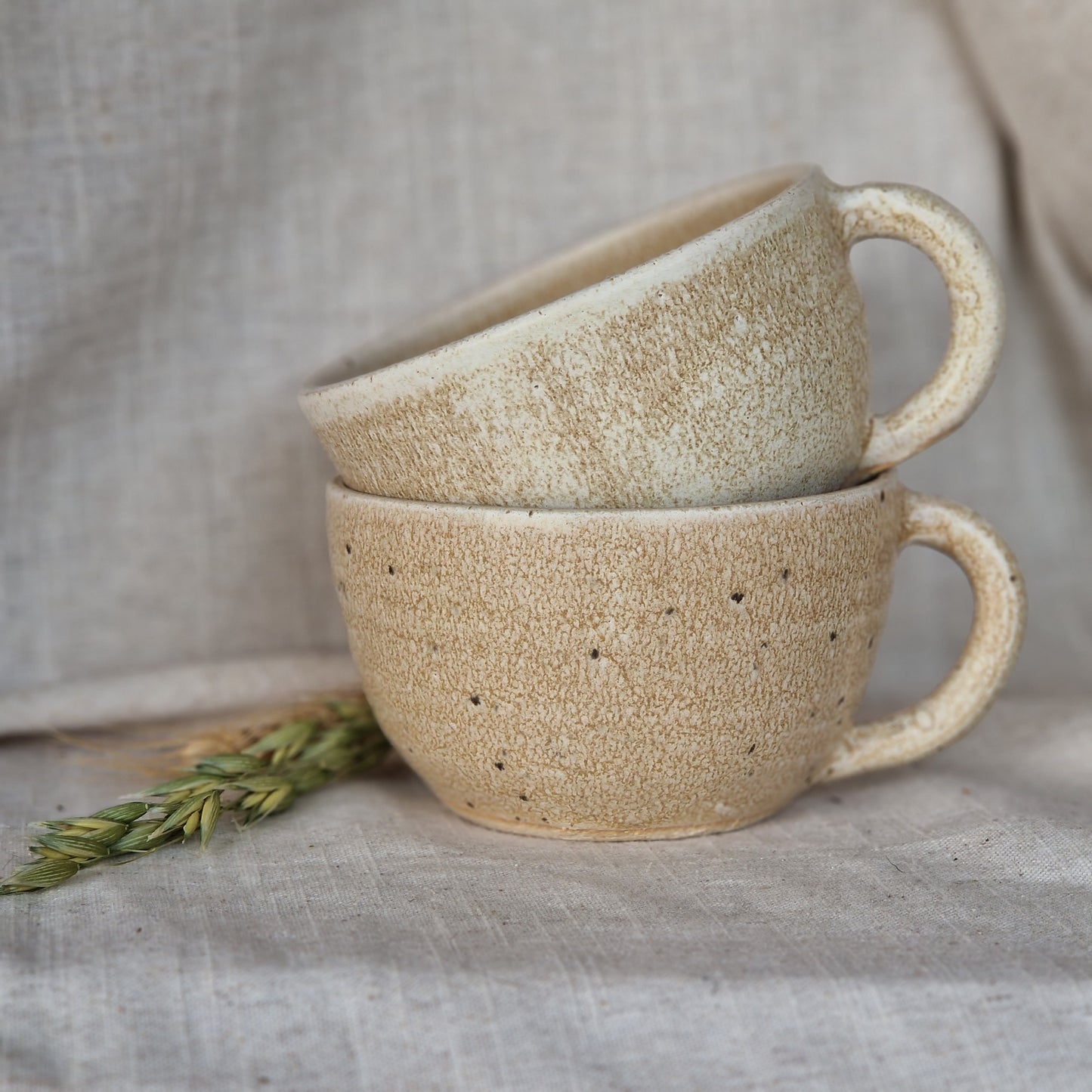Cream Cappuccino mug
