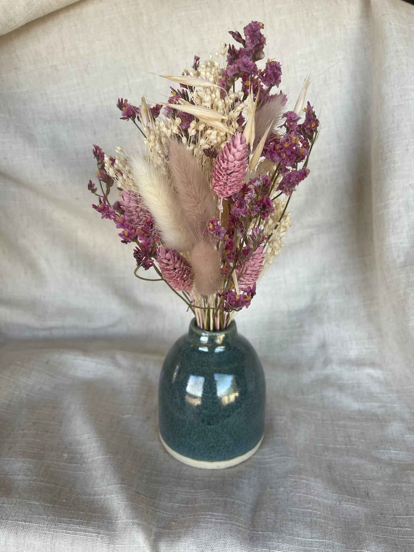 Green Bud Vase/ Reed Diffuser Bottle