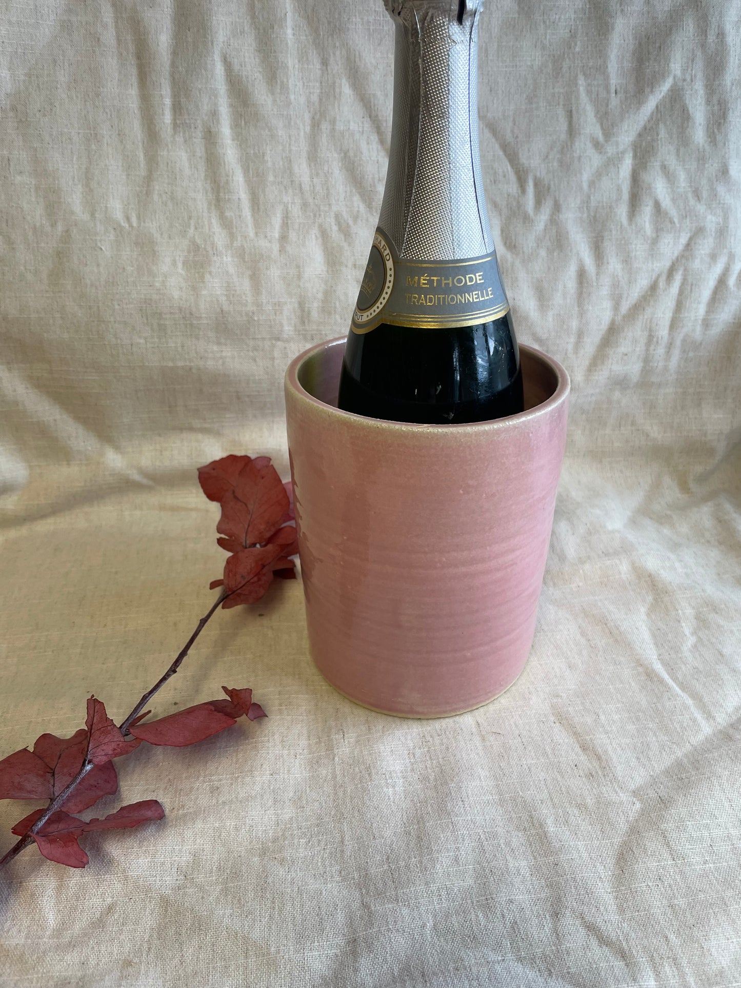 Candy Floss Pink  Wine Cooler