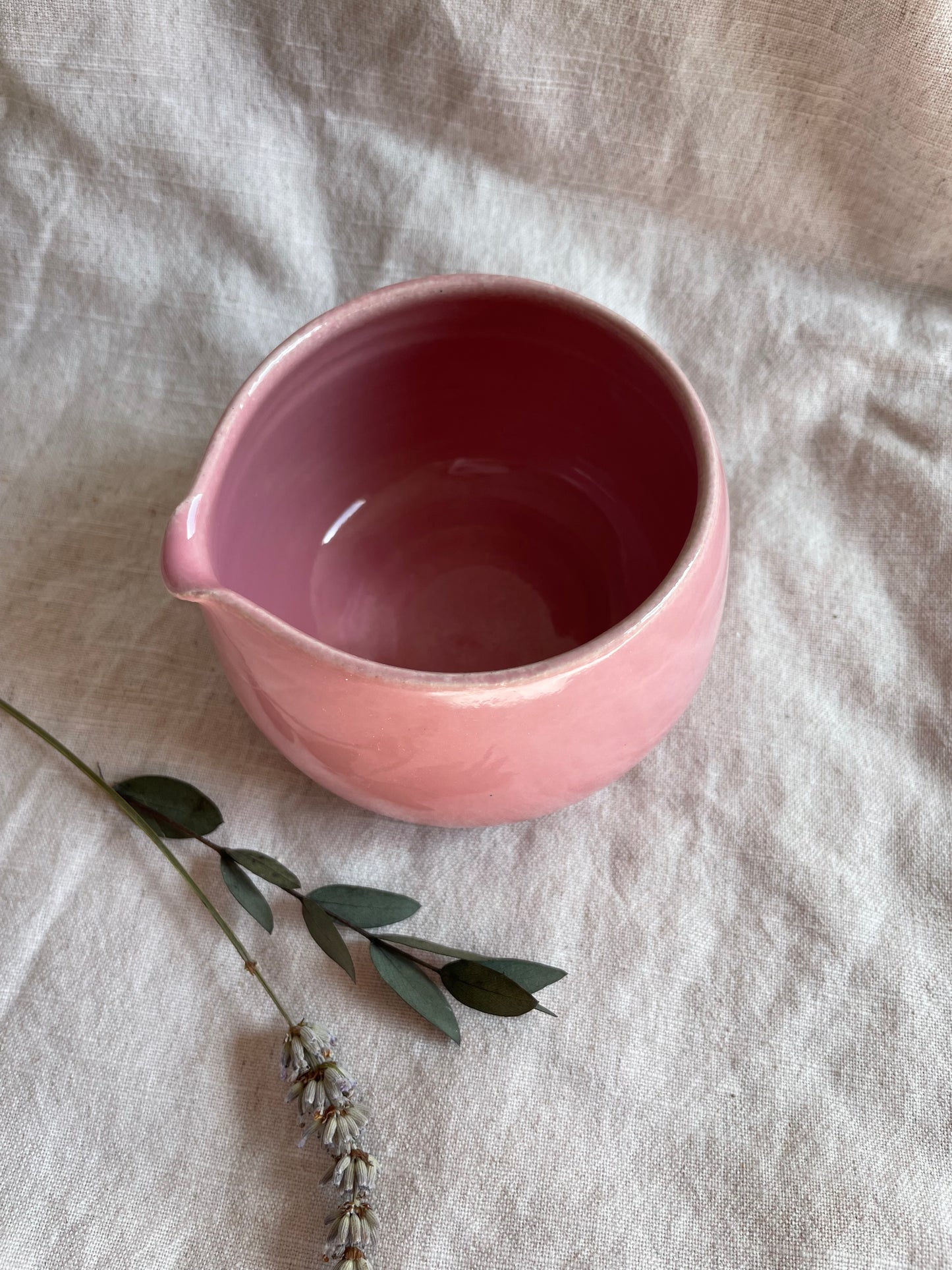 Candyfloss Pink Matcha Bowl