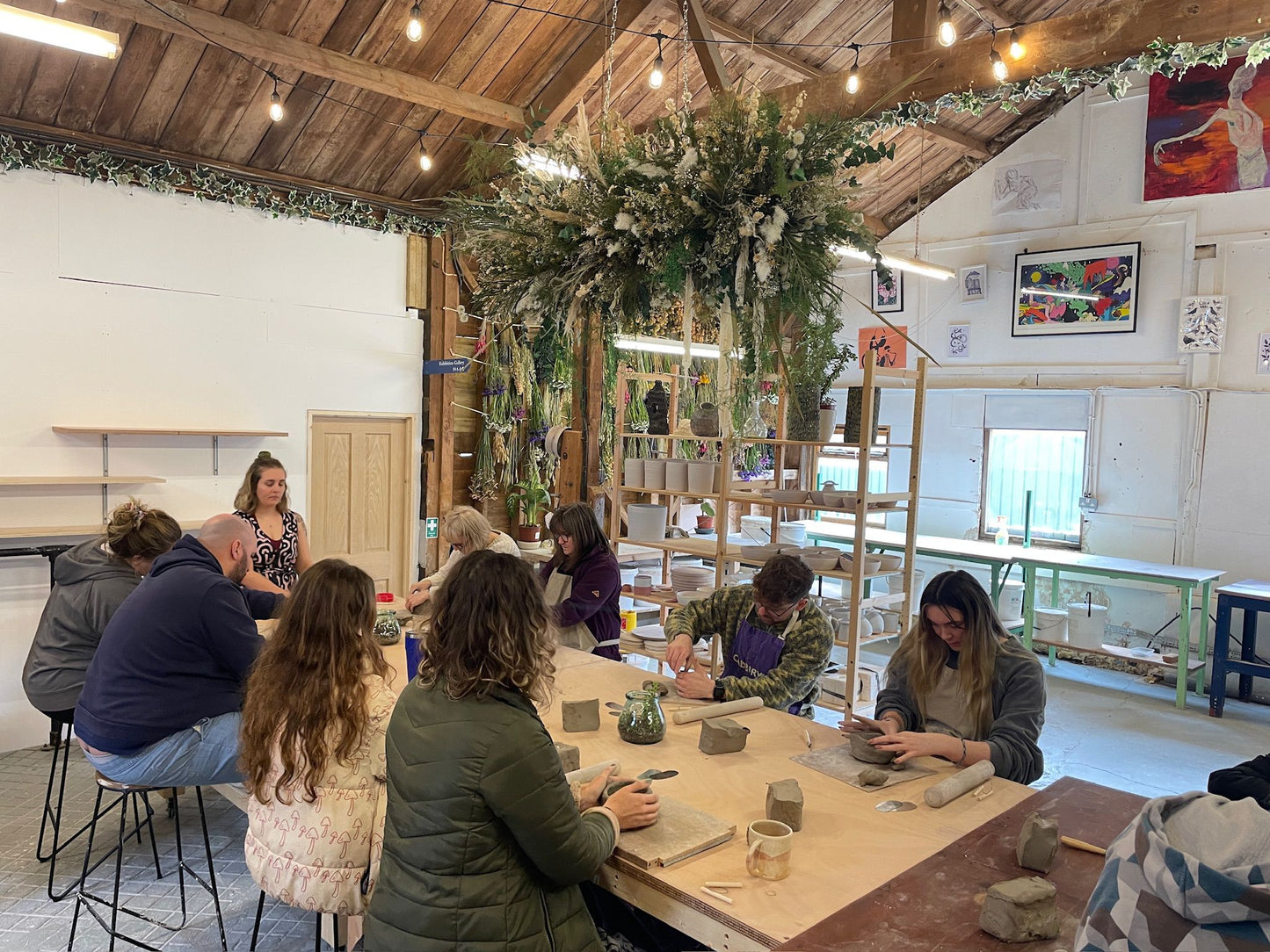 Day Retreat: Pottery and Floristry