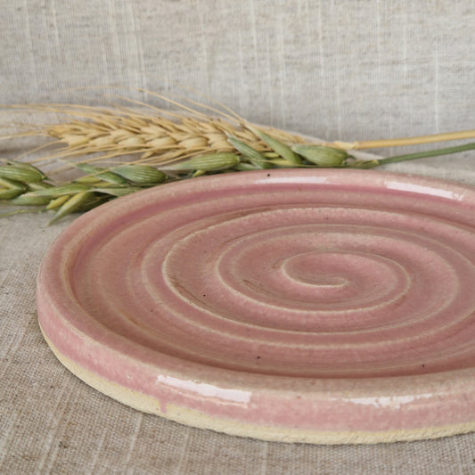 Candy Floss Pink Soap Dish