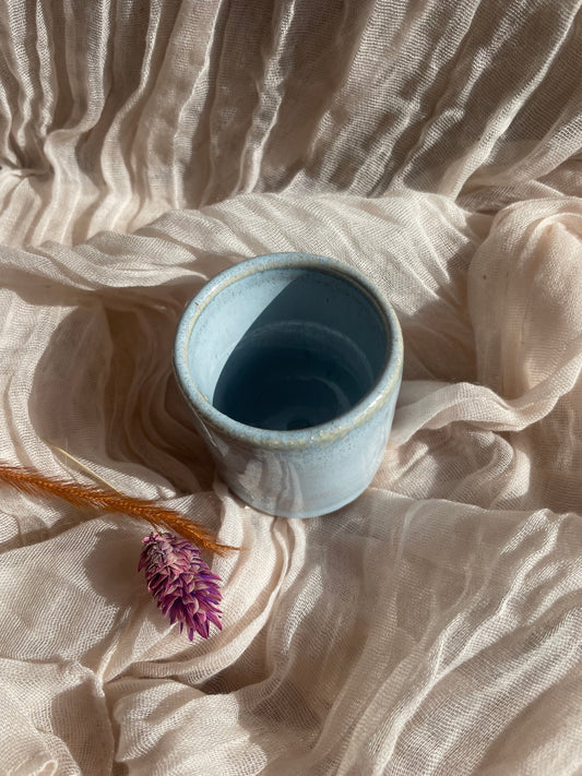 Sky Blue Double Espresso Cup