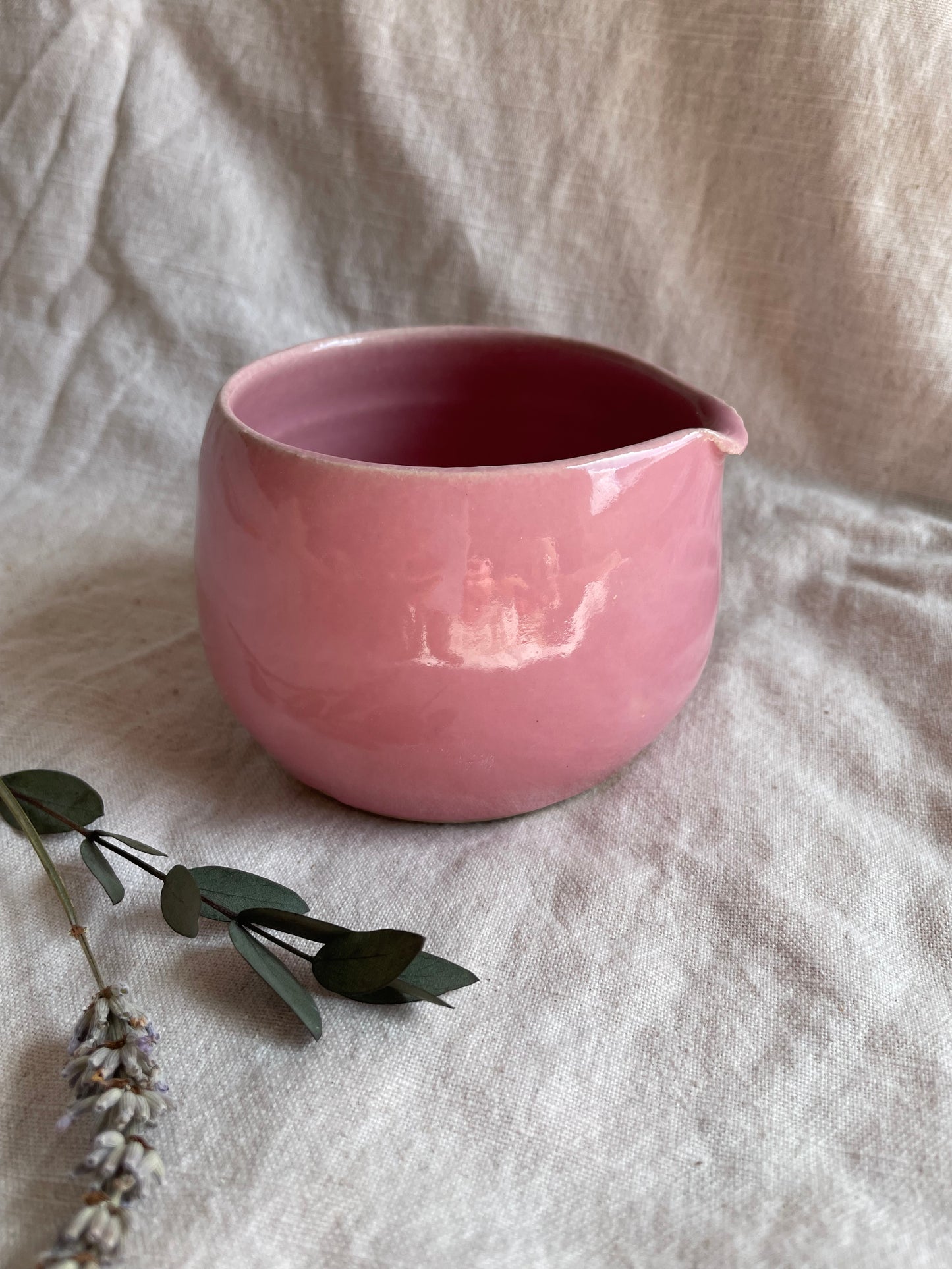 Candyfloss Pink Matcha Bowl