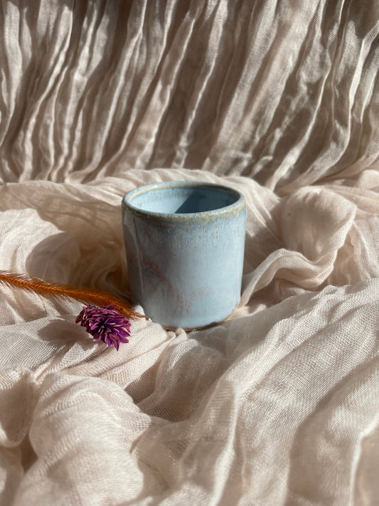 Sky Blue Double Espresso Cup
