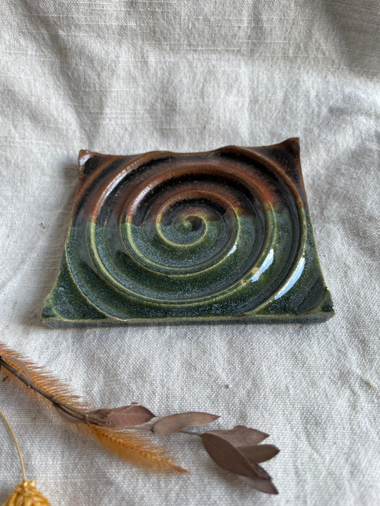 Earth Rectangular Soap Dish