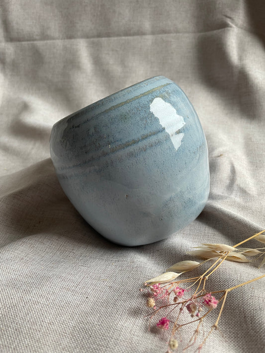 Sky Blue Salt Pig