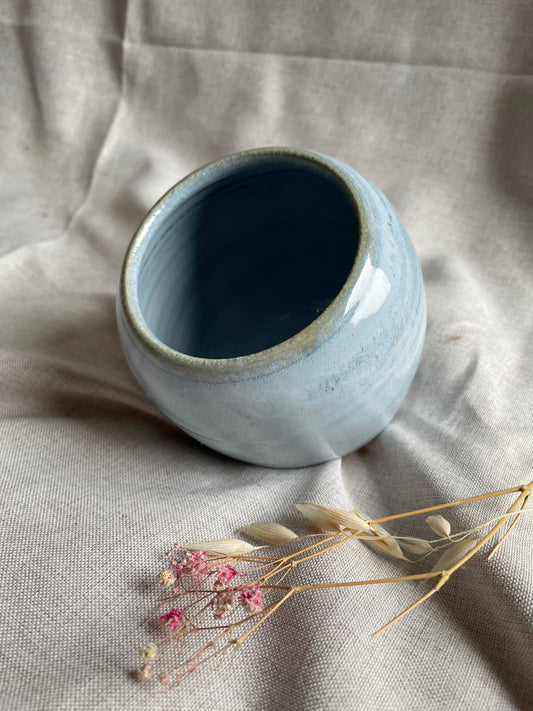 Sky Blue Salt Pig