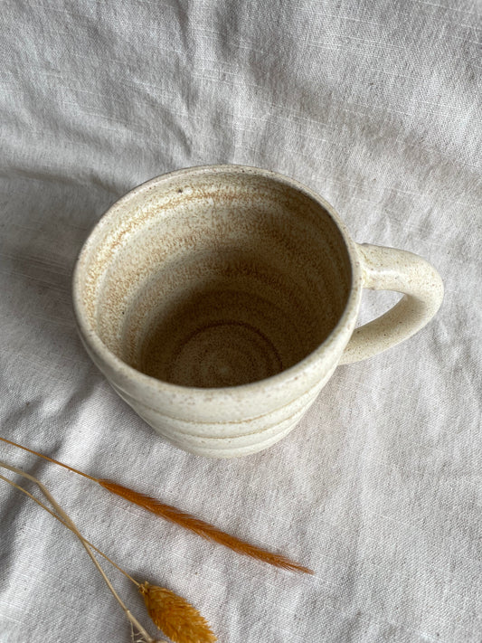 Cream Bubble Mug 350ml