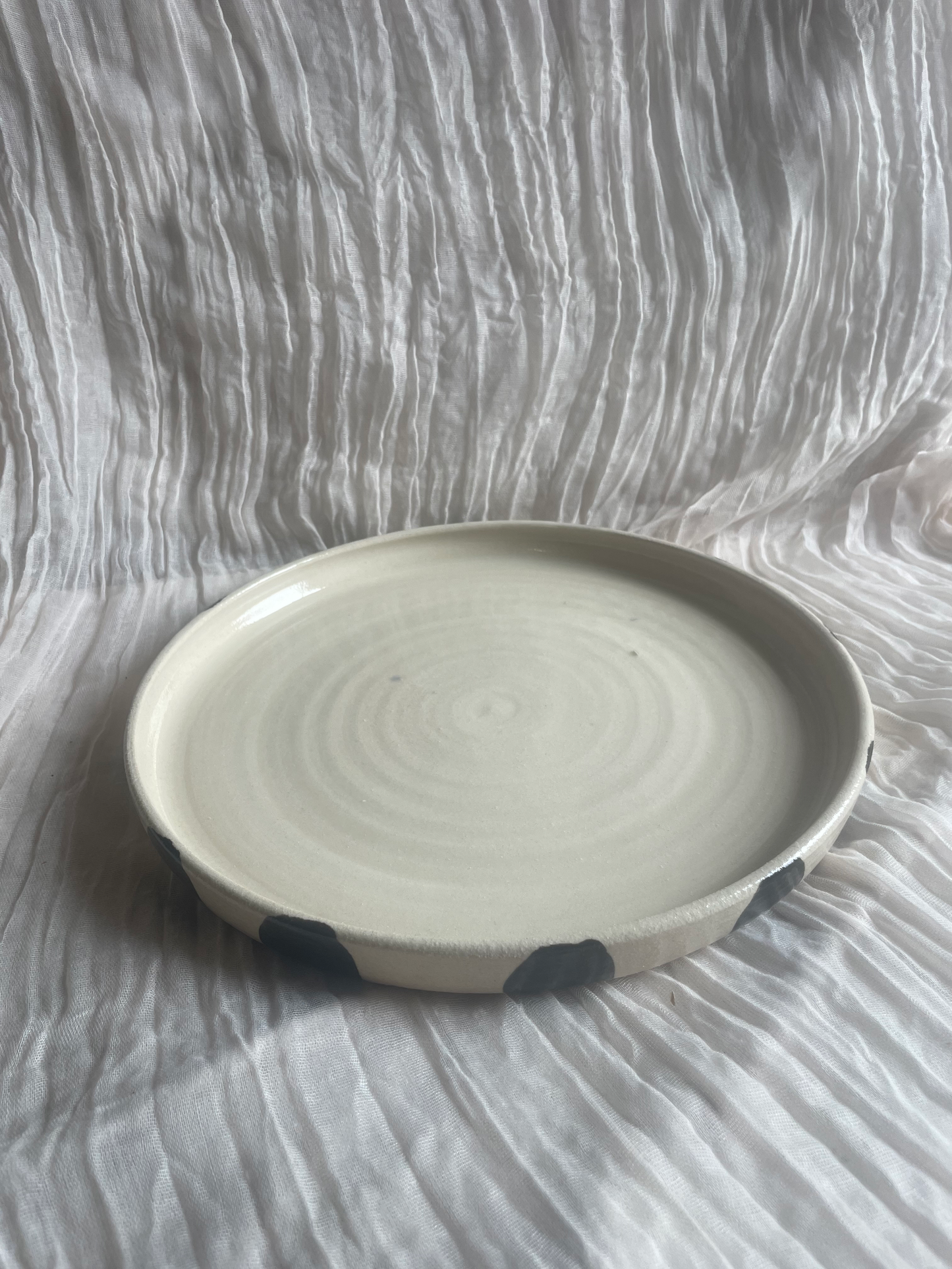 Stripe Serving Platter