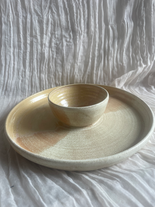 Dunes Chip and Dip Bowl
