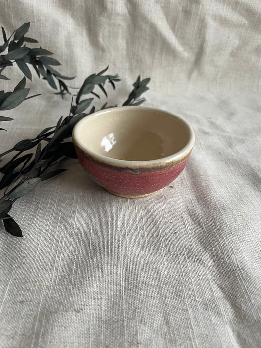 Dark Pink Condiment Pot