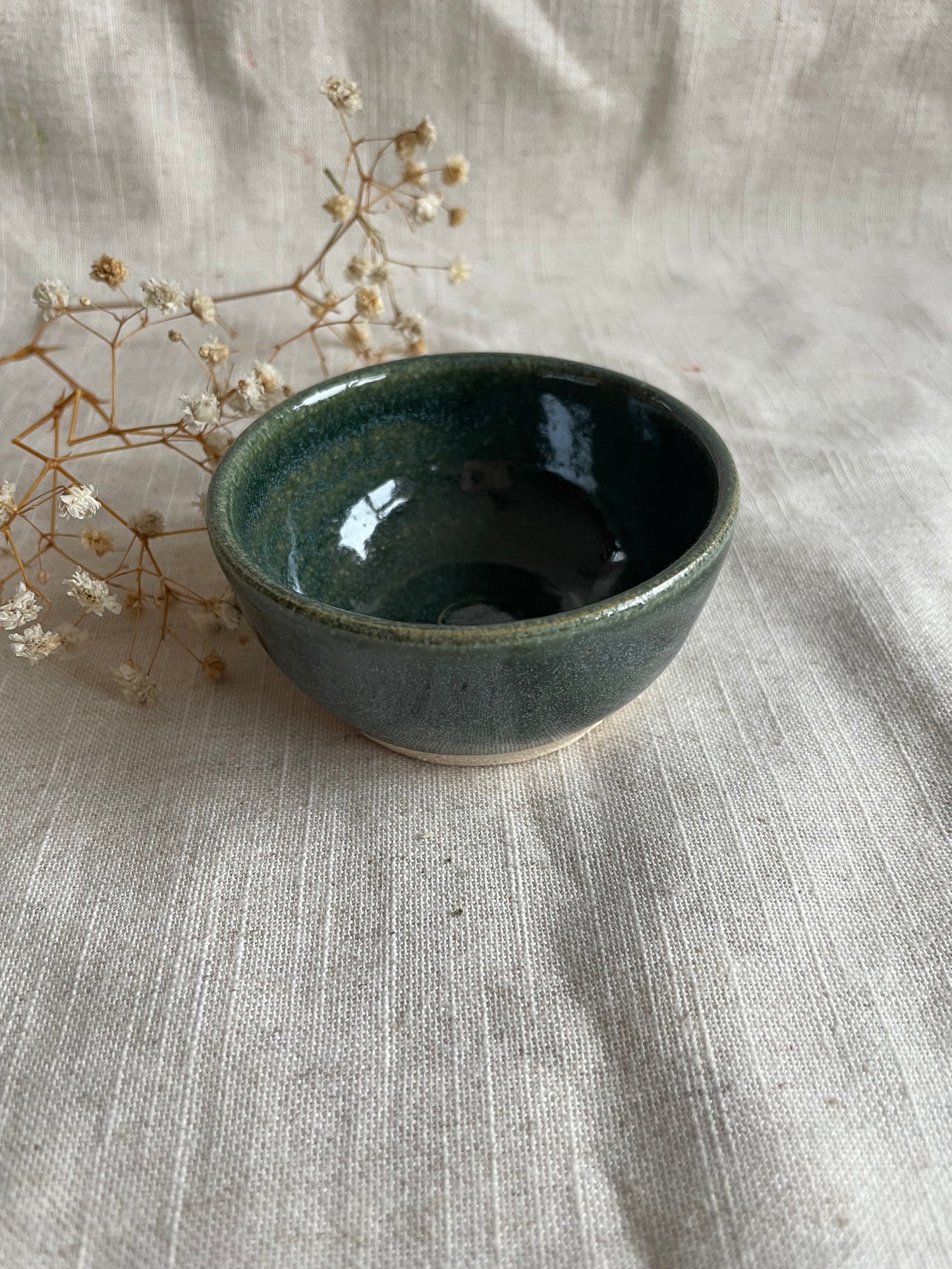 Green Condiment Pot