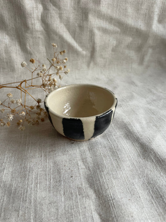 Stripe Condiment Pot