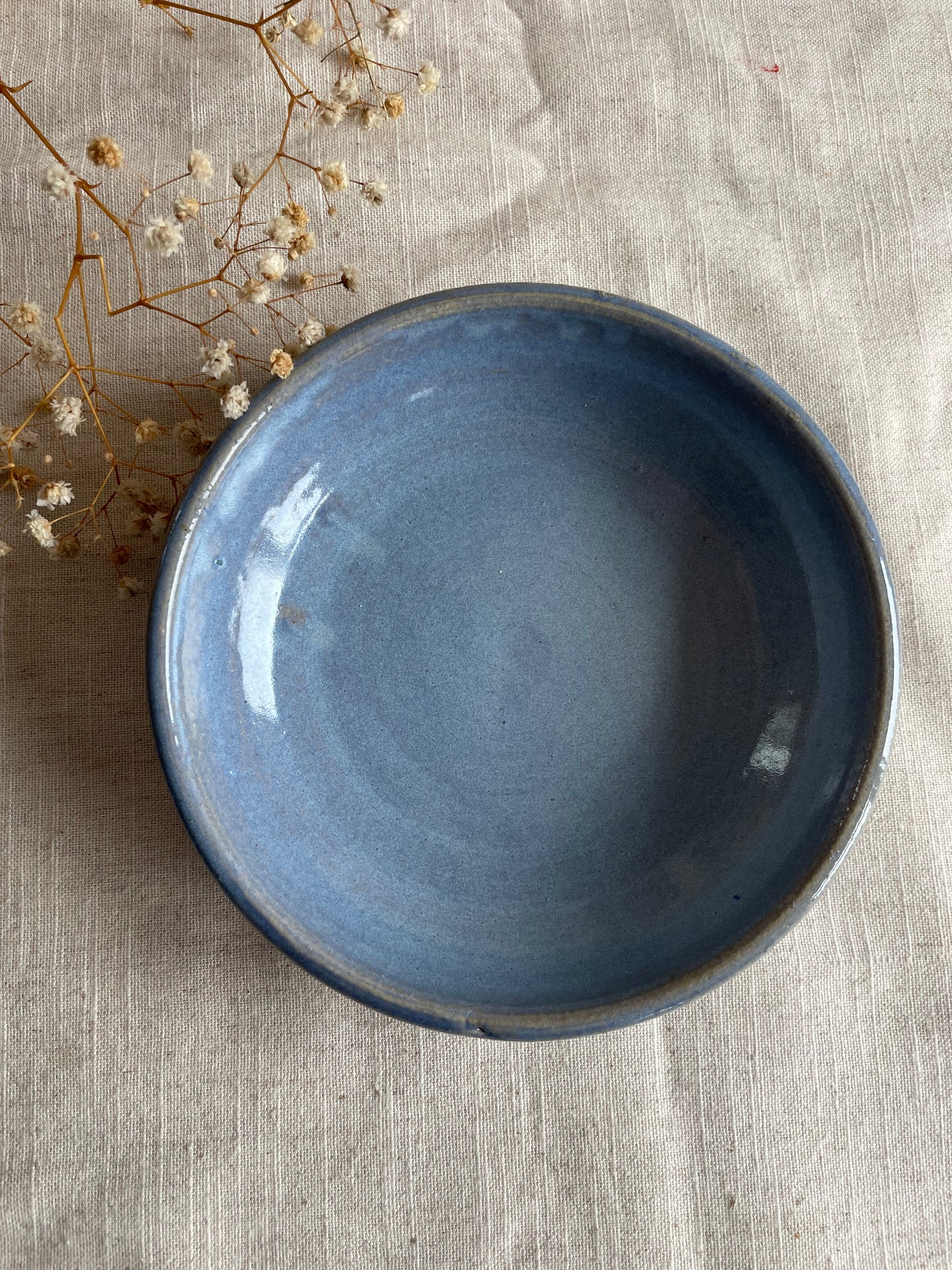 Sky Blue Tapas Plate