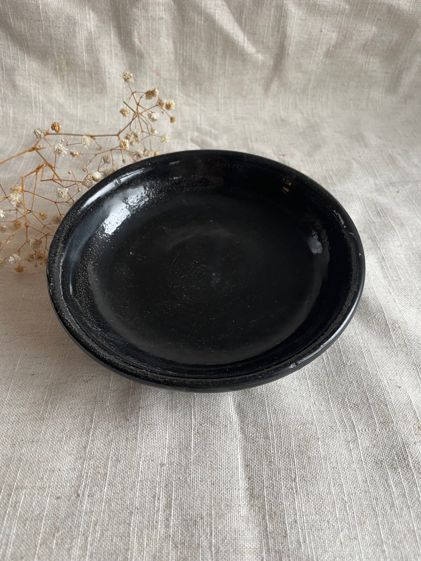 Black Tapas Plate