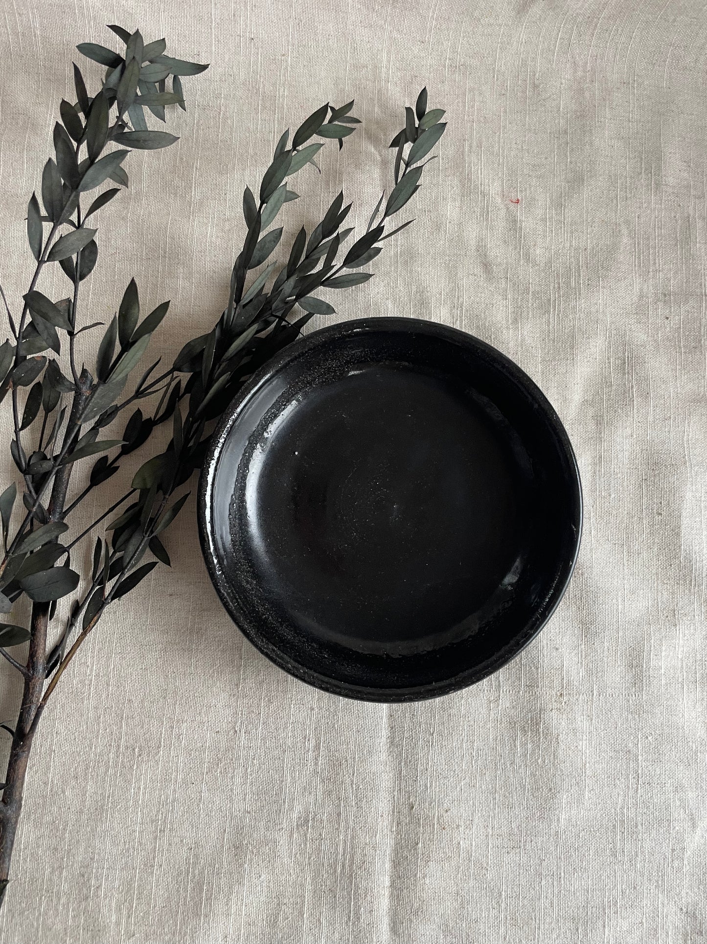 Black Tapas Plate
