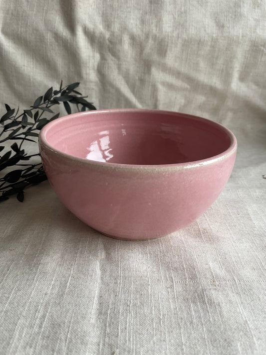 Candy Floss Pink Ramen Bowl