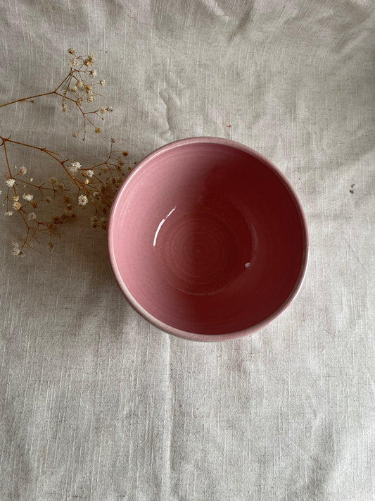 Candy Floss Pink Ramen Bowl