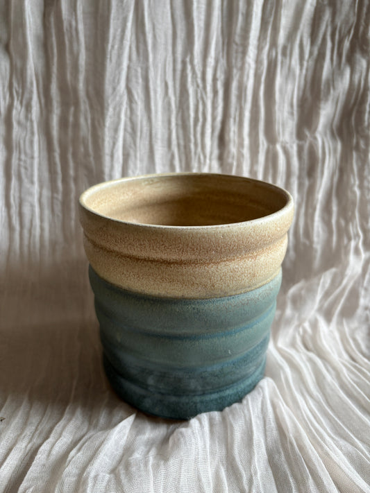 Mountains Bubble Ceramic Planter
