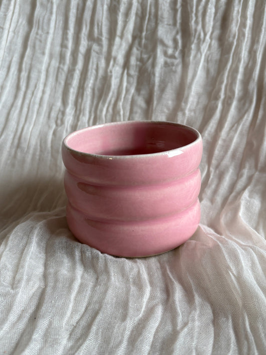Candy Floss Pink Bubble Tumbler