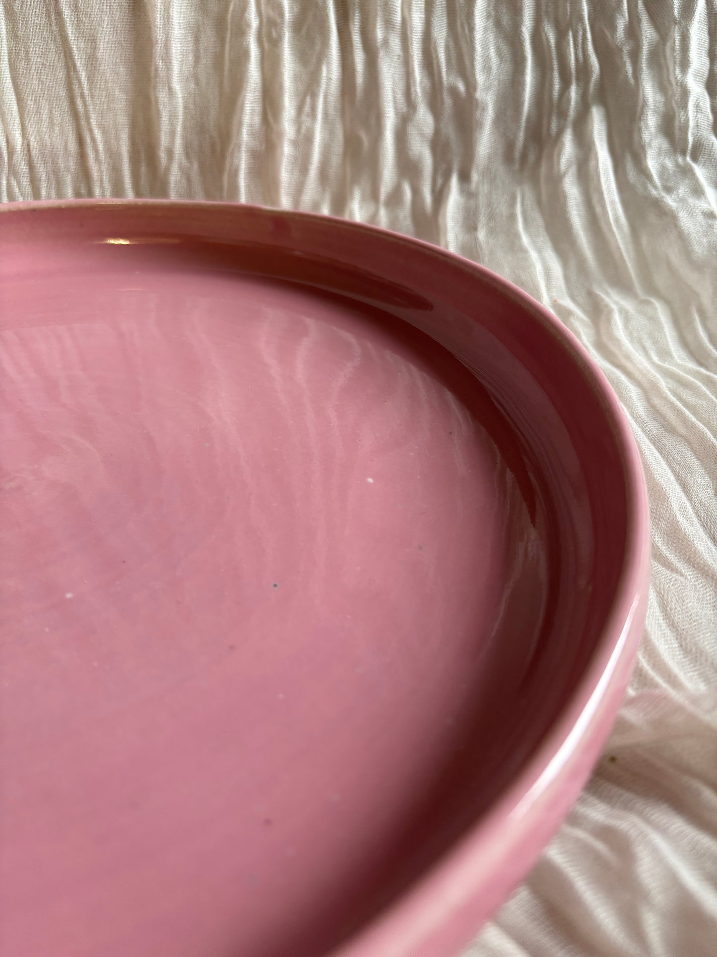 Candy Floss Pink Serving Platter