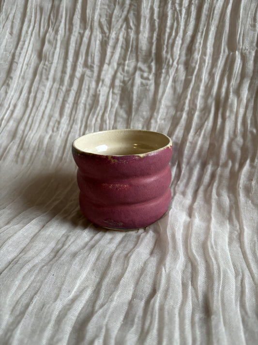 Dark Pink Bubble Tumbler