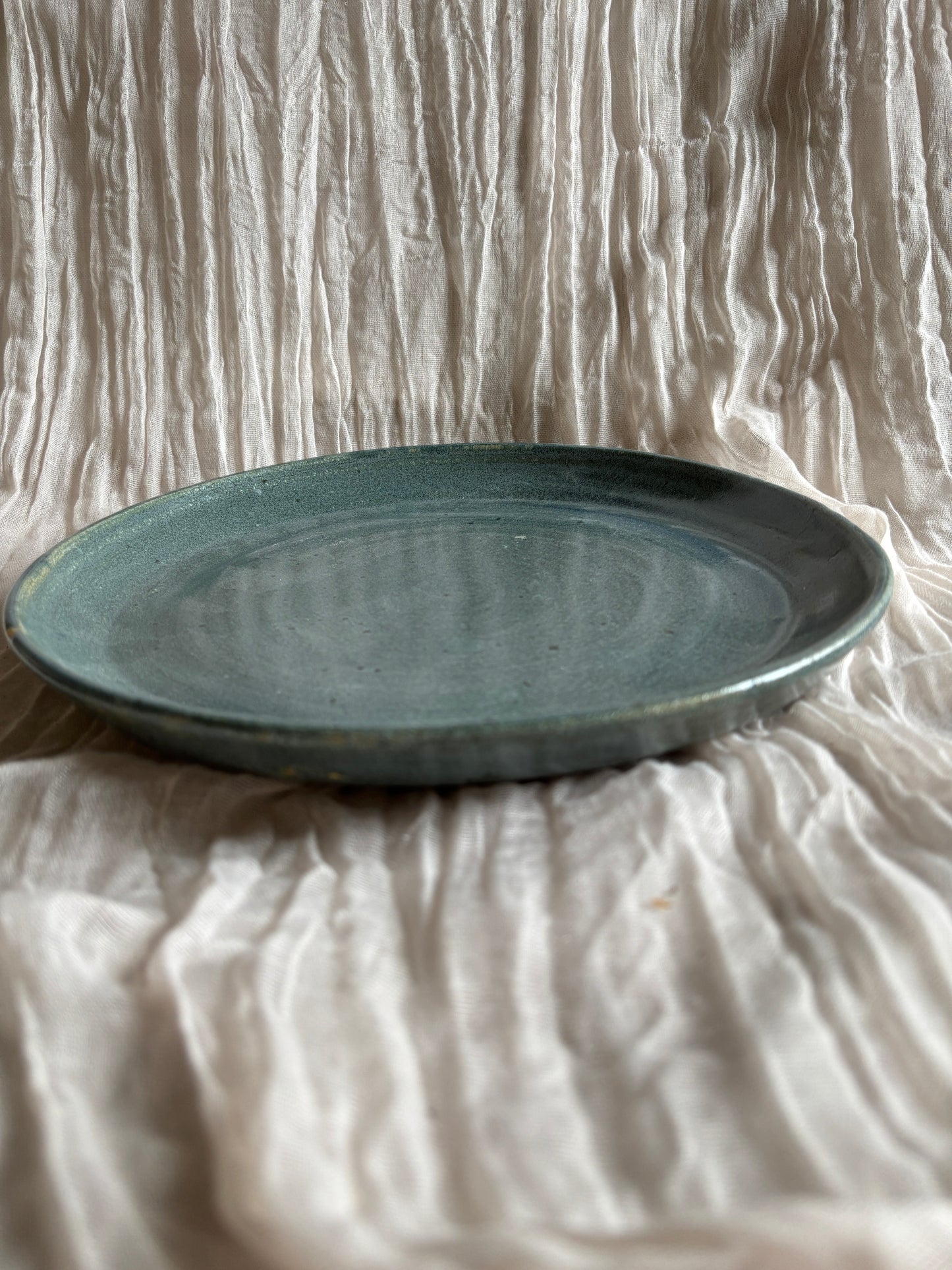 Green Coupe Dinner Plate