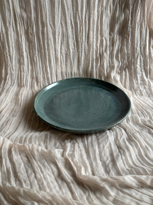 Green Coupe Dinner Plate