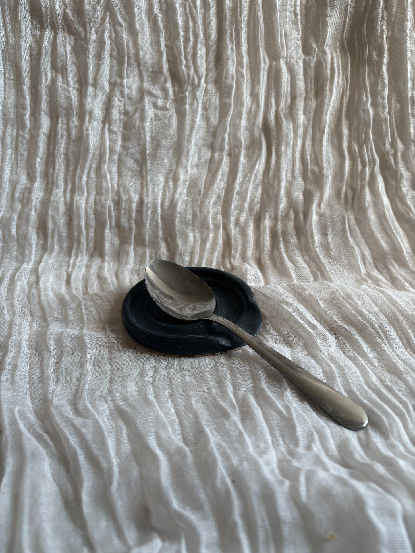 Black Mini Spoon Rest