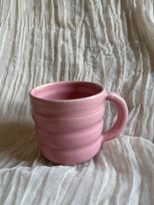 Candy Floss Pink Bubble Mug