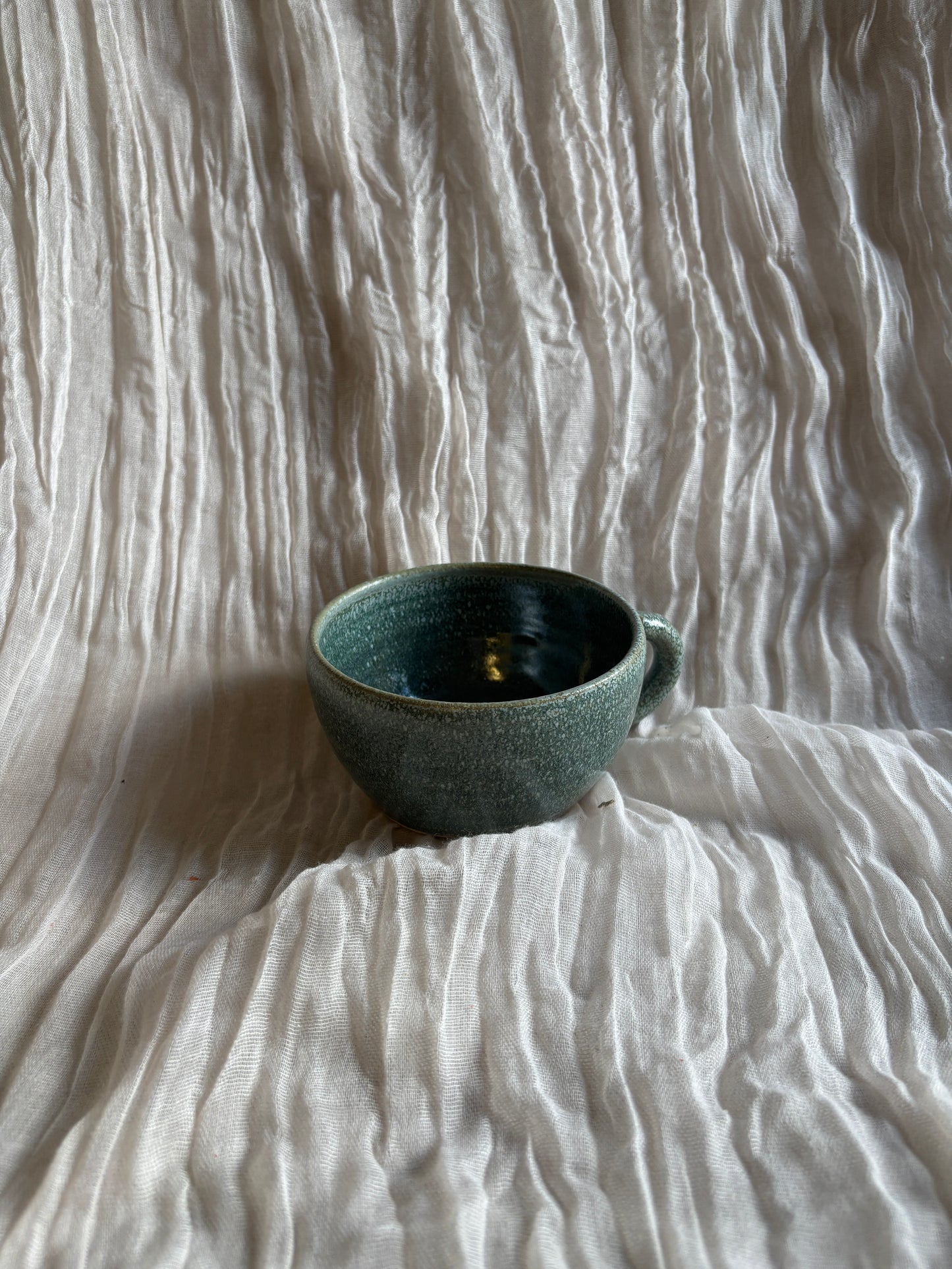 Green Cappuccino Mug