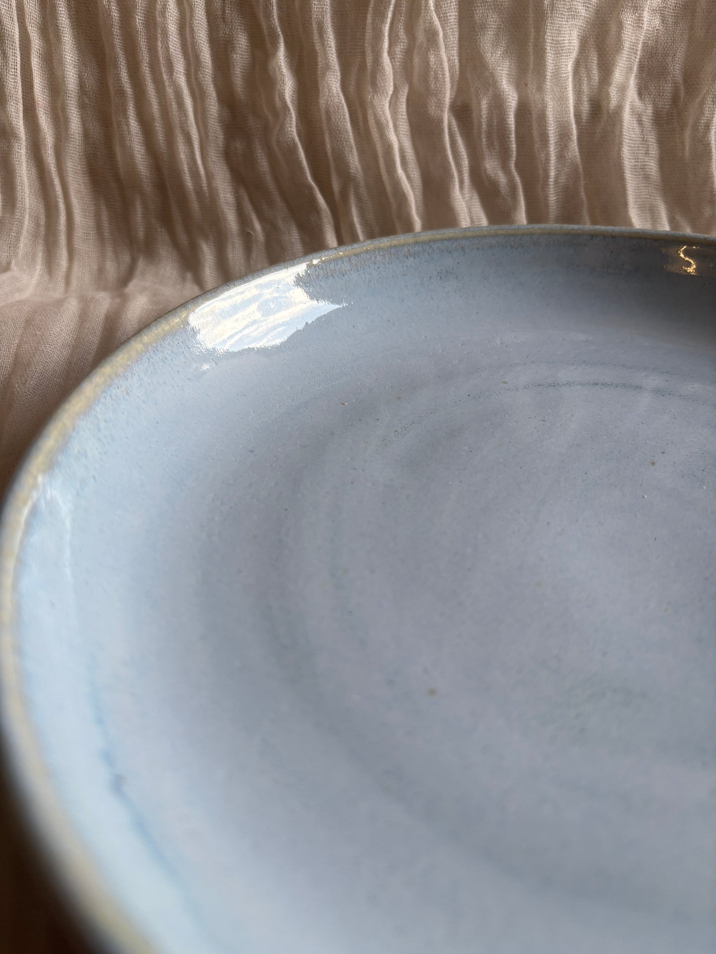 Sky Blue Tapas Plate