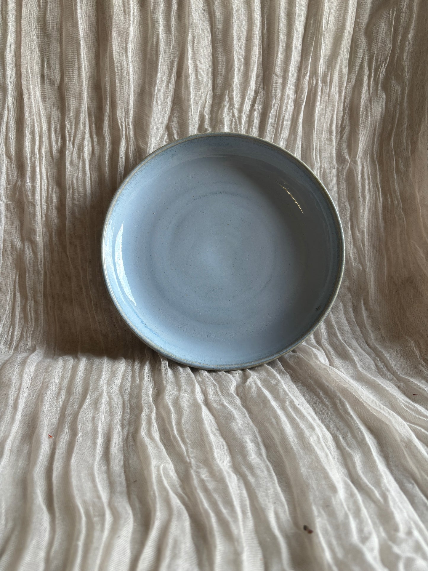 Sky Blue Tapas Plate