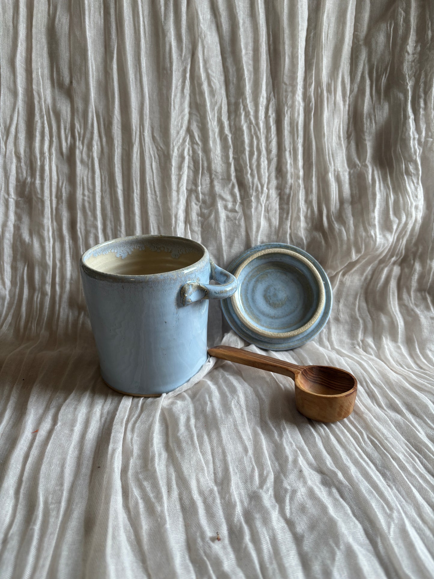 Sky Blue Canister/Coffee Pot