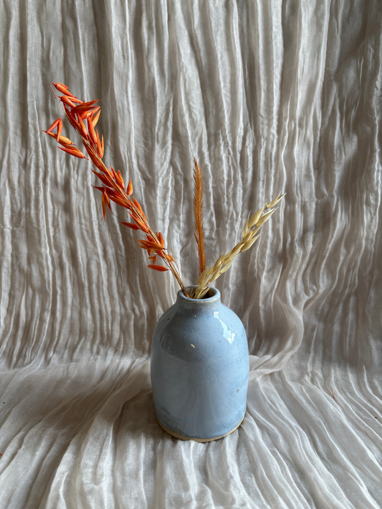 Sky Blue Bud Vase/Reed Diffuser Bottle