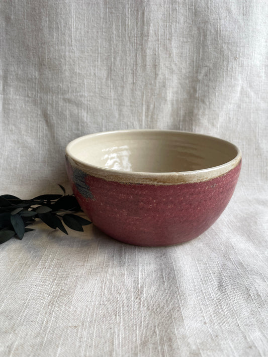 Dark Pink Ramen Bowl