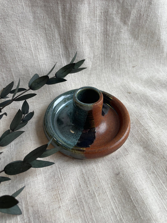 Earth Candlestick Holder