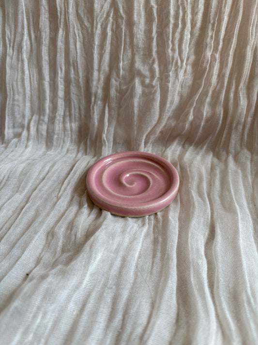 Candy Floss Pink Mini Soap Dish