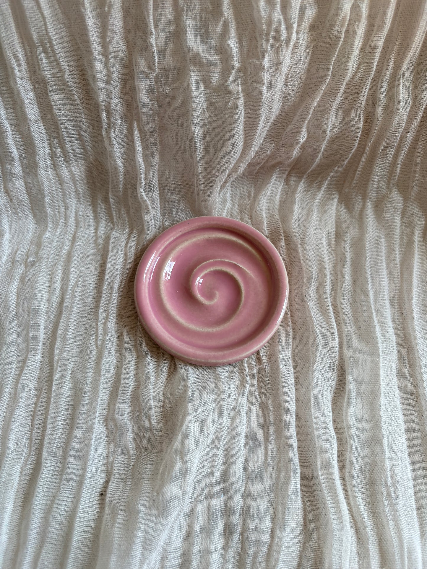 Candy Floss Pink Mini Soap Dish