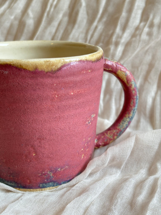 Dark Pink 300ml Mug