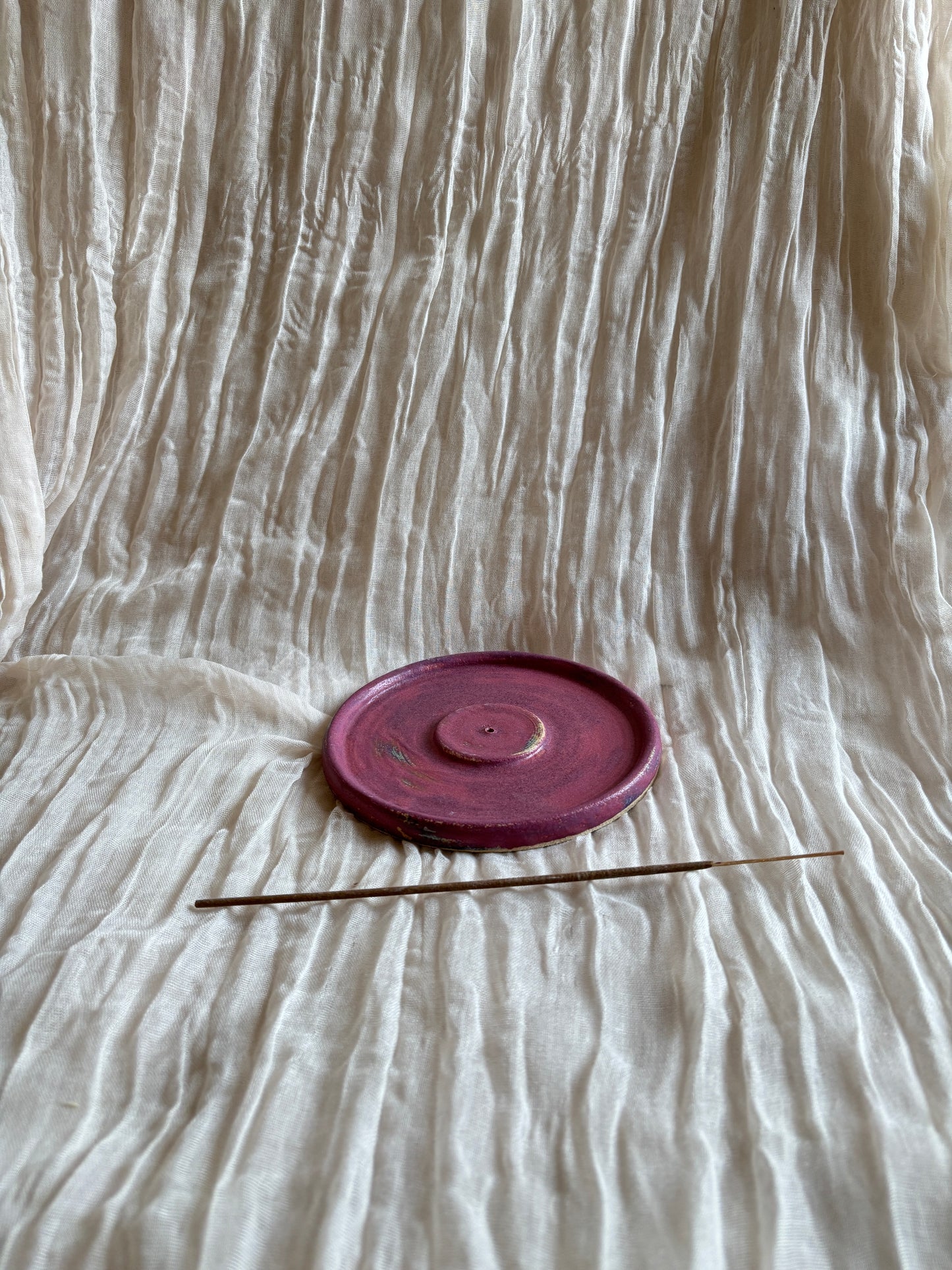Dark Pink Incense Stick Holder