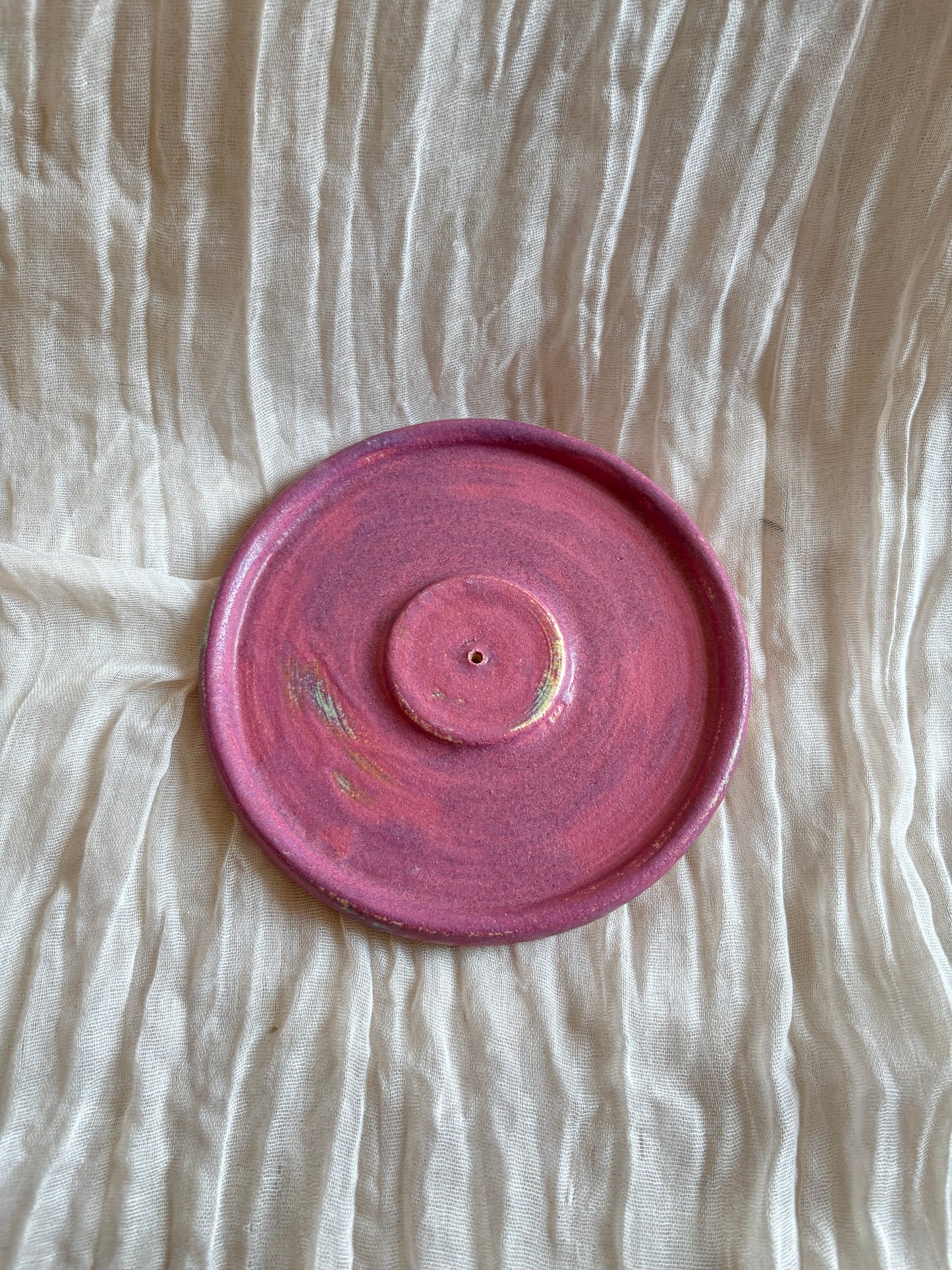 Dark Pink Incense Stick Holder