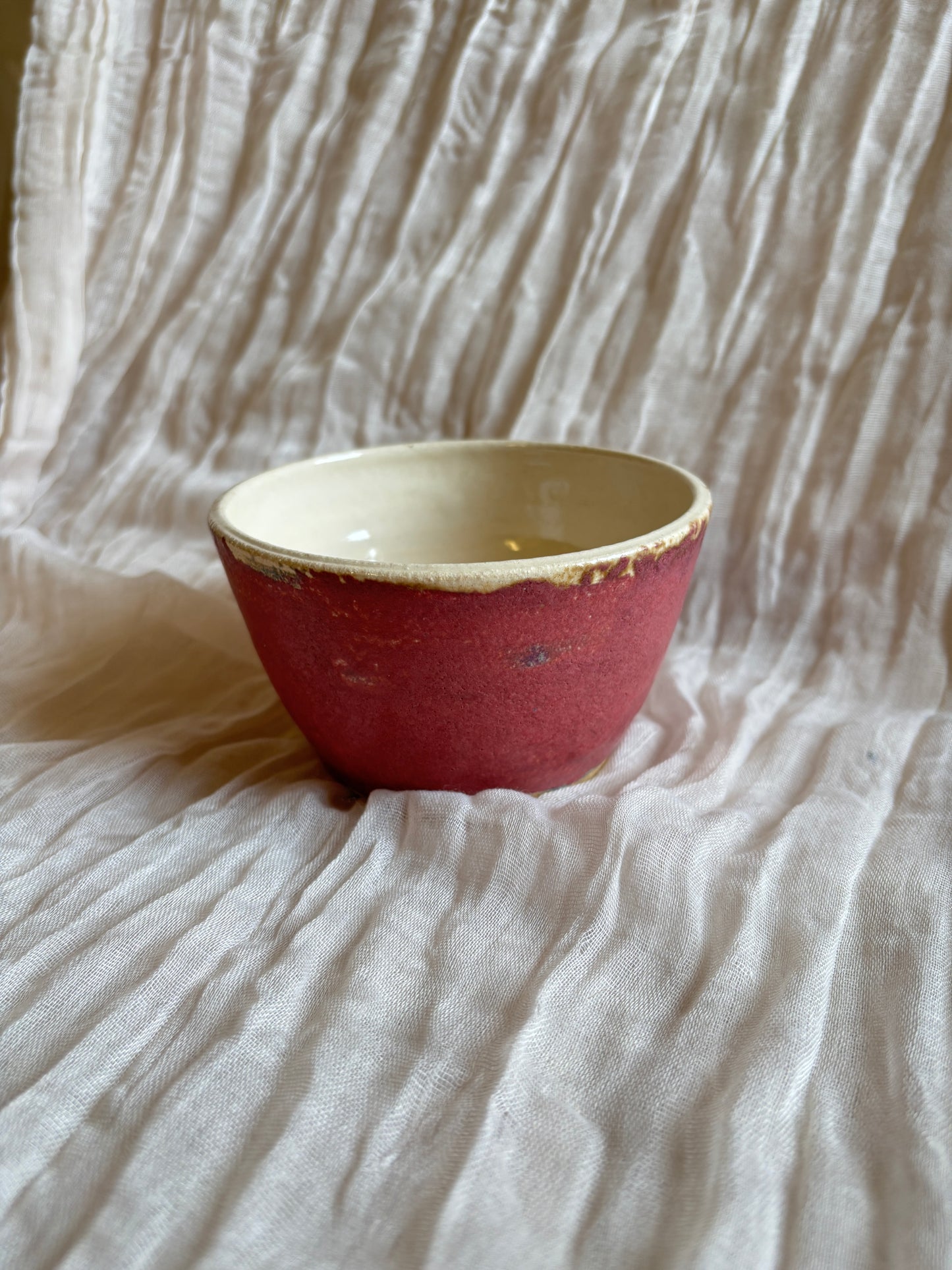 Dark Pink Medium Bowl