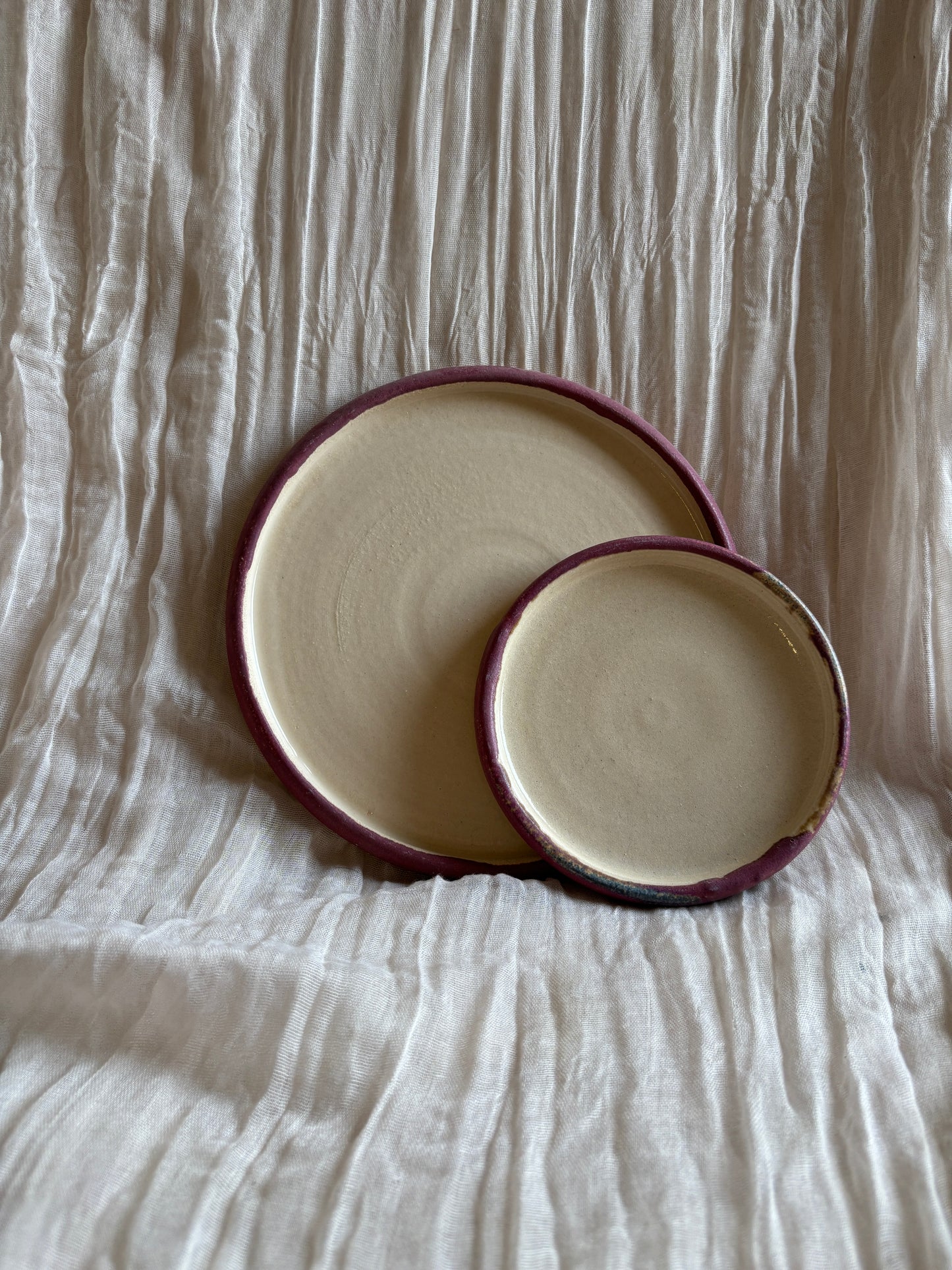 Dark Pink Plate