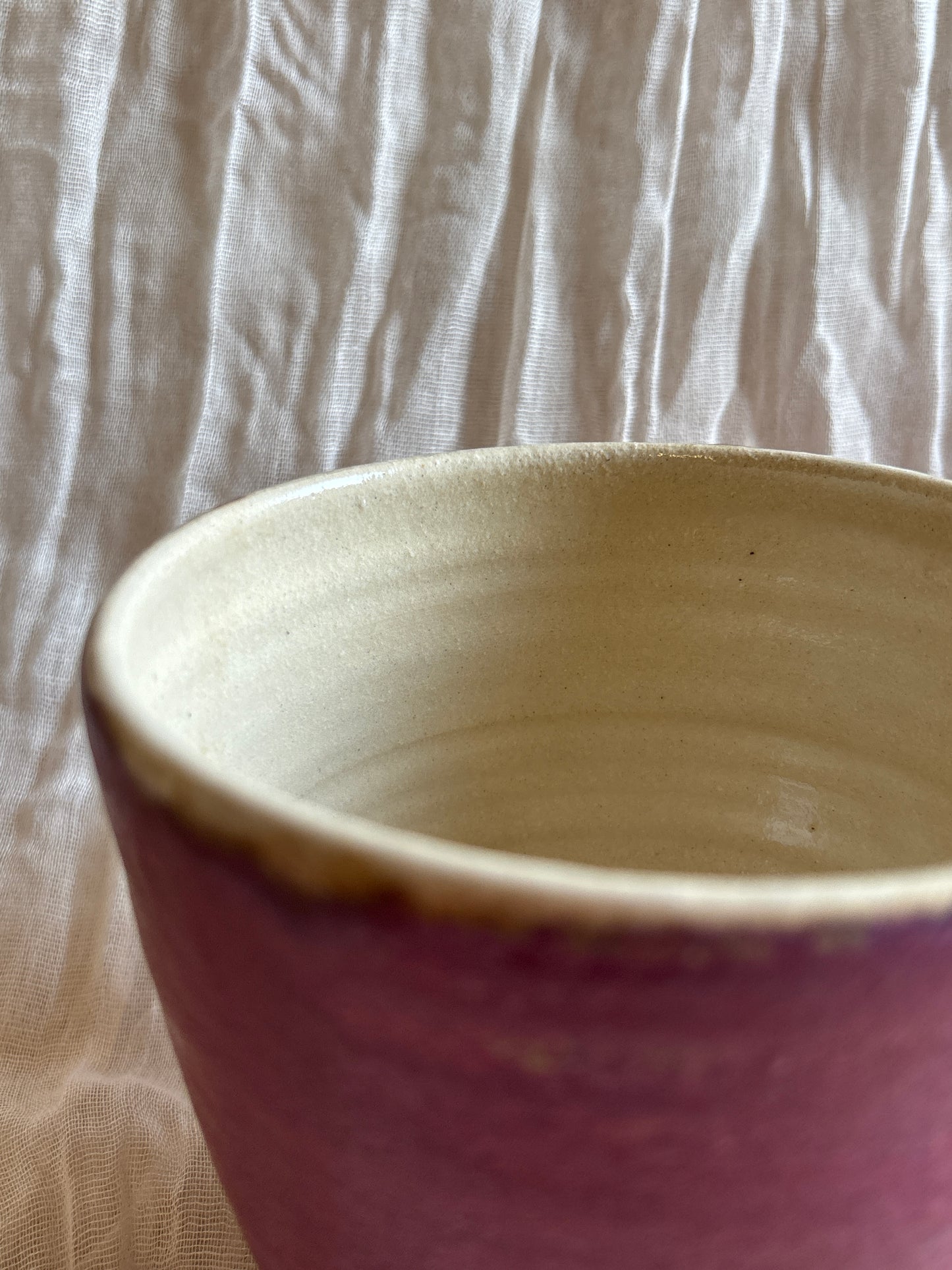 Dark Pink 10cm Planter