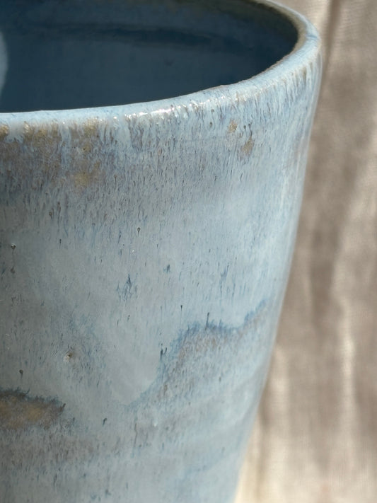 Sky Blue 10cm Planter