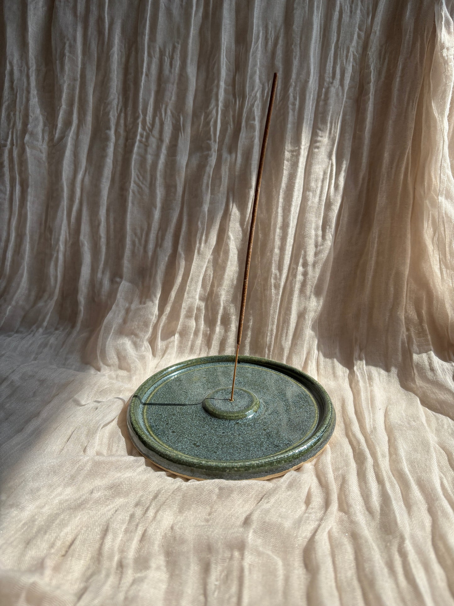 Green Incense Stick Holder