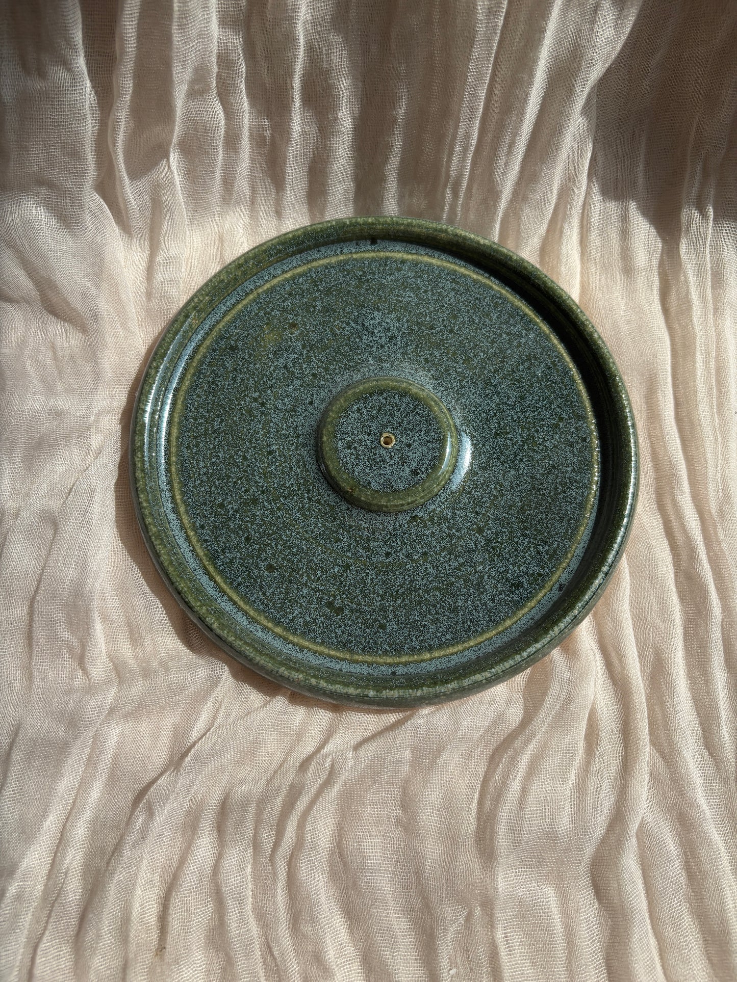 Green Incense Stick Holder